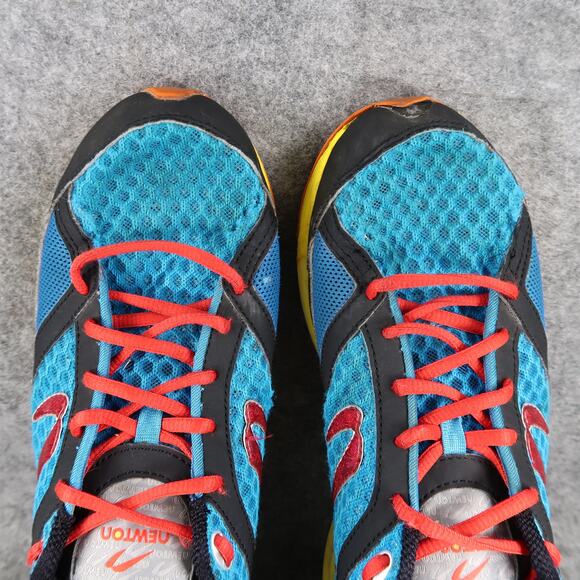 Newton Running Shoes Mens 9 Athletic Motion Trainer Sneaker Mesh Blue Yellow - Picture 8 of 13